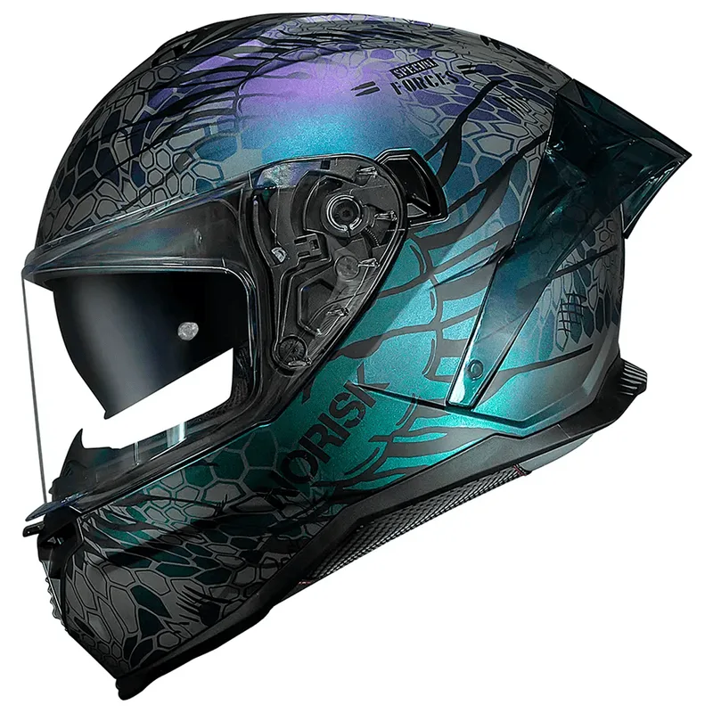 Capacete Original Norisk Strada 2 Cobra Azul 56