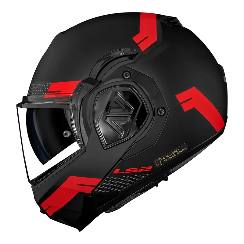 Capacete Original LS2 FF906 Advant Bend Preto Fosco 58