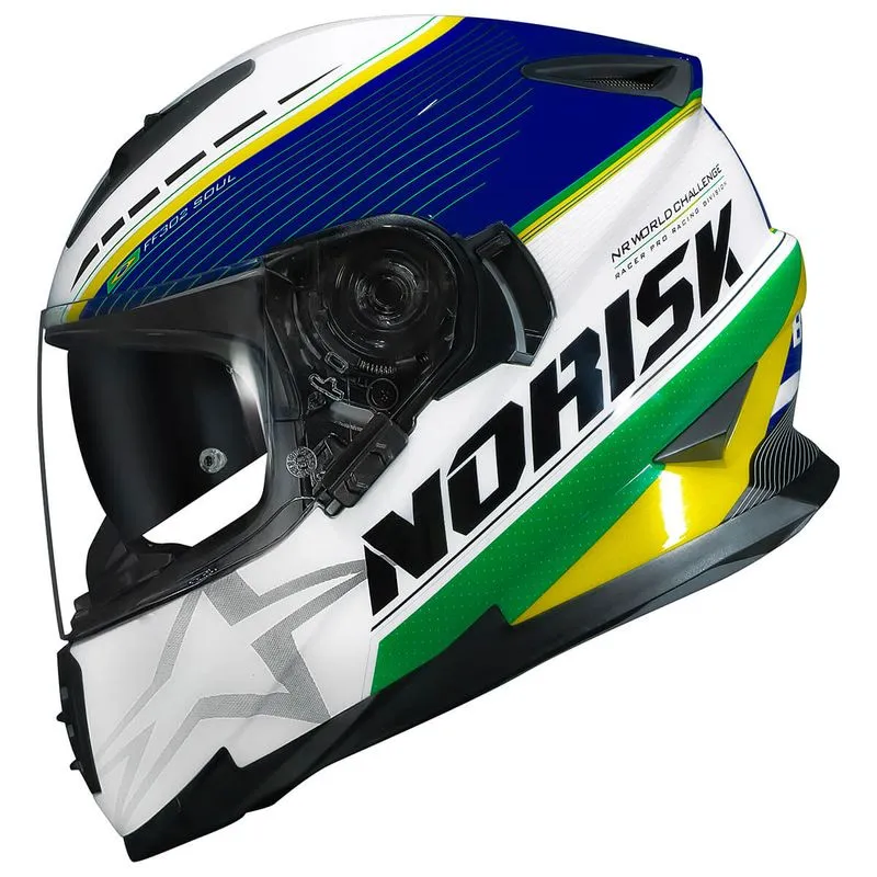 Capacete Original Norisk FF302 Soul Grand Prix Brazil 58