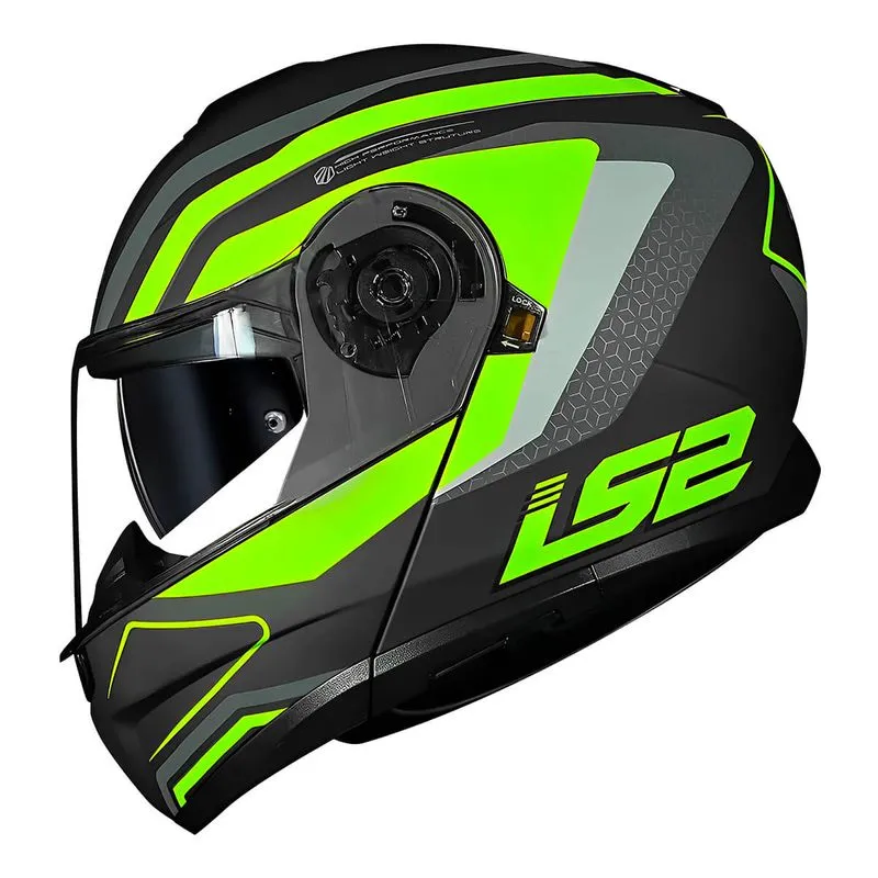 Capacete Original LS2 FF908 Strobe 2 Phantom Fosco Titânio 58