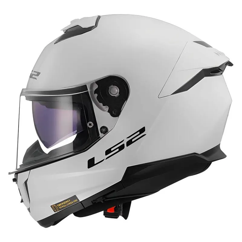 Capacete Original LS2 FF808 Stream 2 Branco 56
