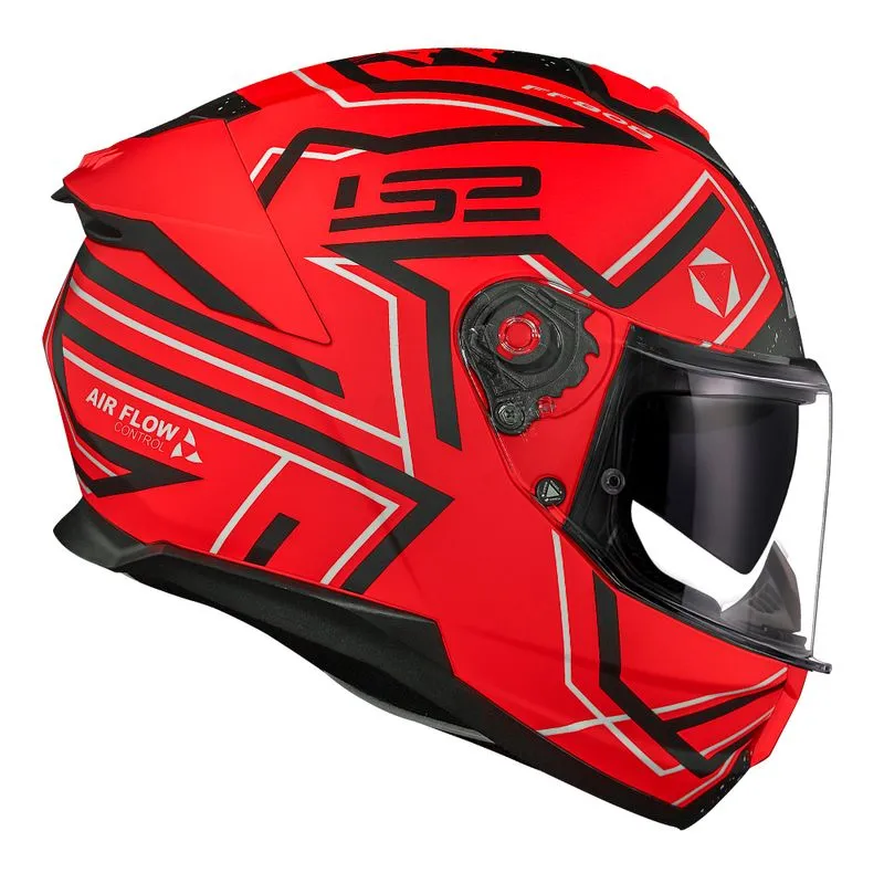 CAPACETE LS2 STREAM II MAZE LARANJA 64/XXL