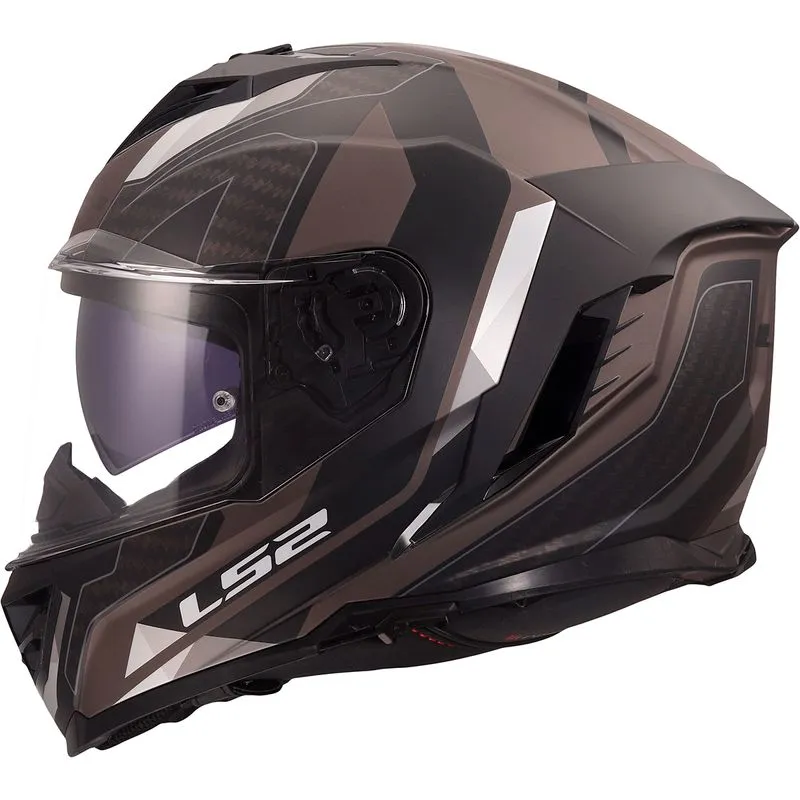 Capacete LS2 FF818 Storm 3 Sporty Preto Cinza 58