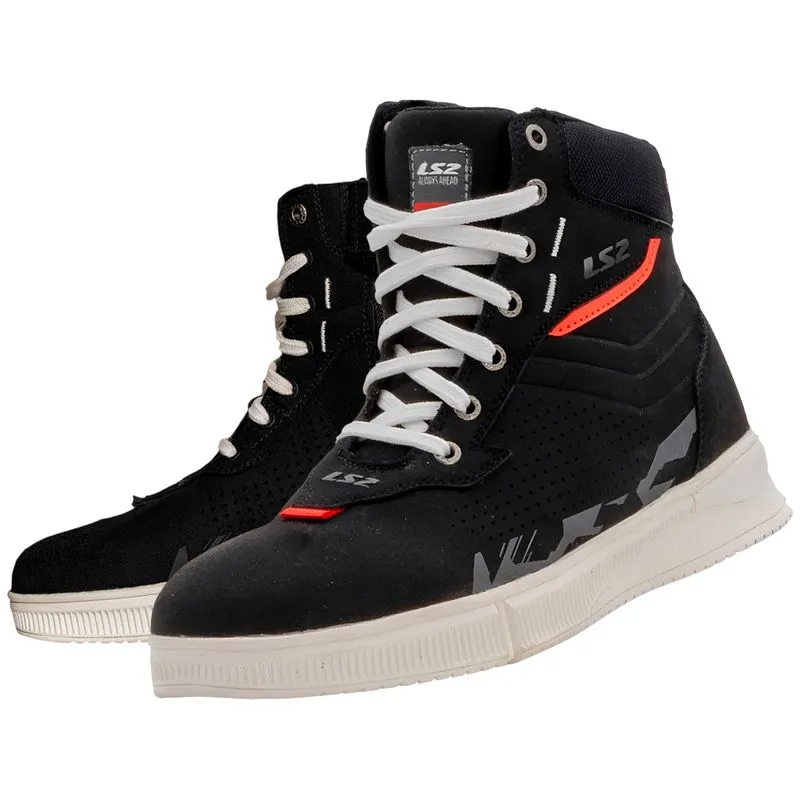 Bota Masculina LS2 Chrome Preta 45