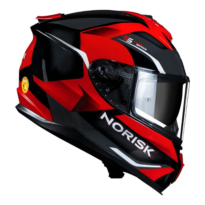 CAPACETE NORISK STRADA DRIVE VERMELHO 60/L