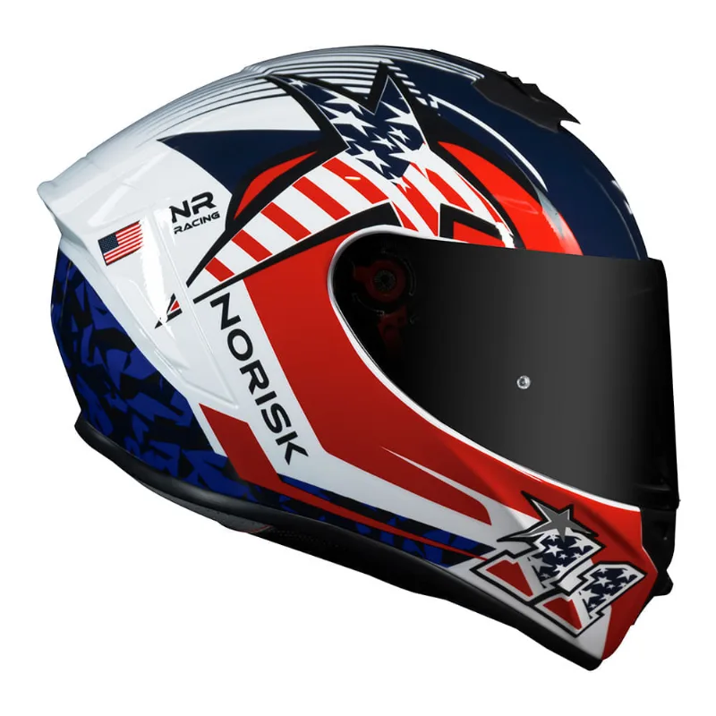 CAPACETE NORISK SUPRA LAP USA 54/XS