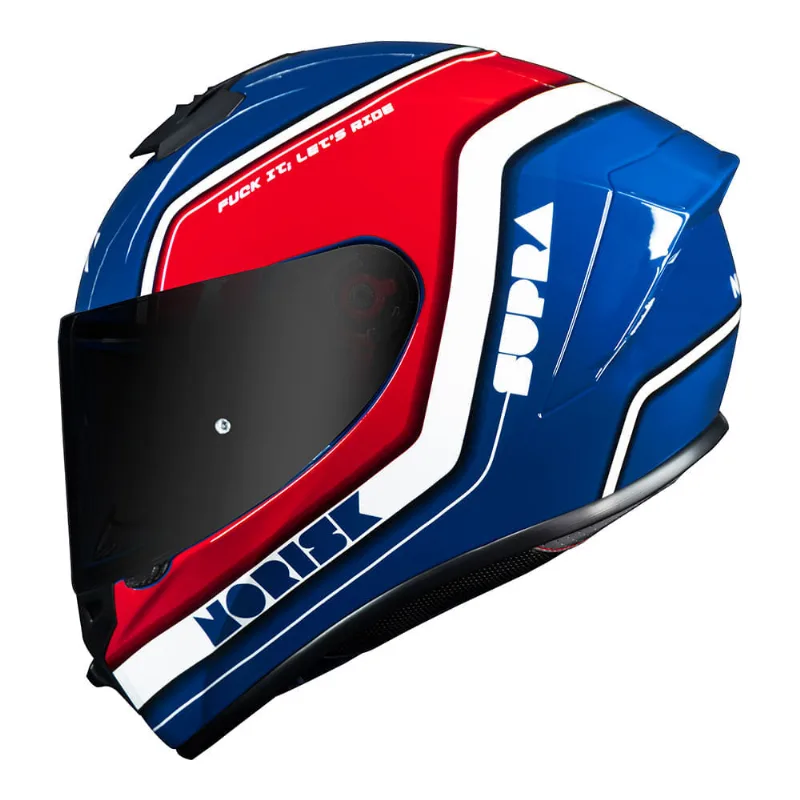 CAPACETE NORISK SUPRA ACE AZUL 60/L