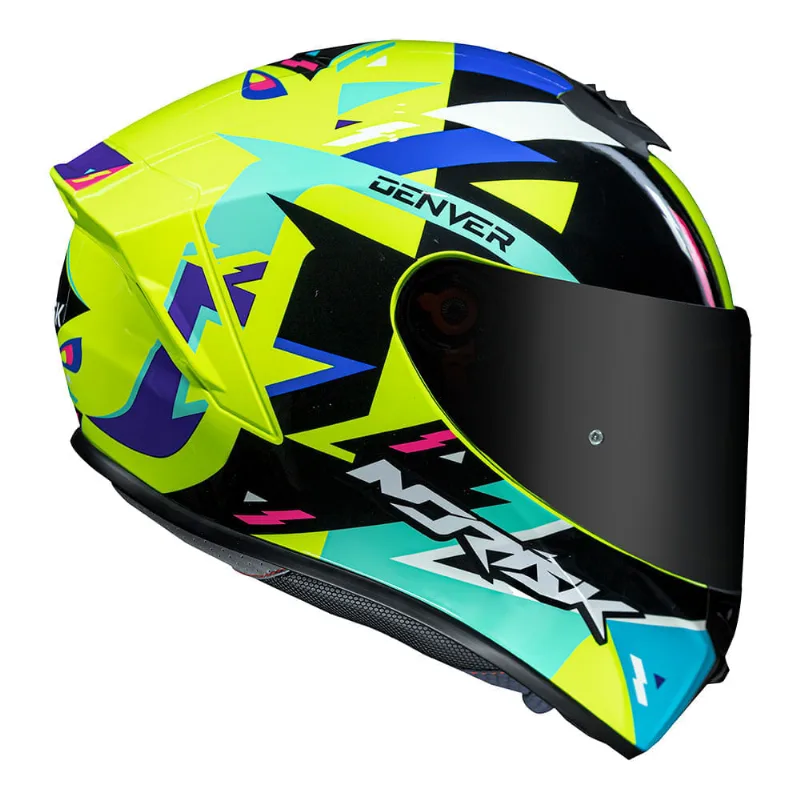 CAPACETE NORISK SUPRA DENVER AMARELO 60/L