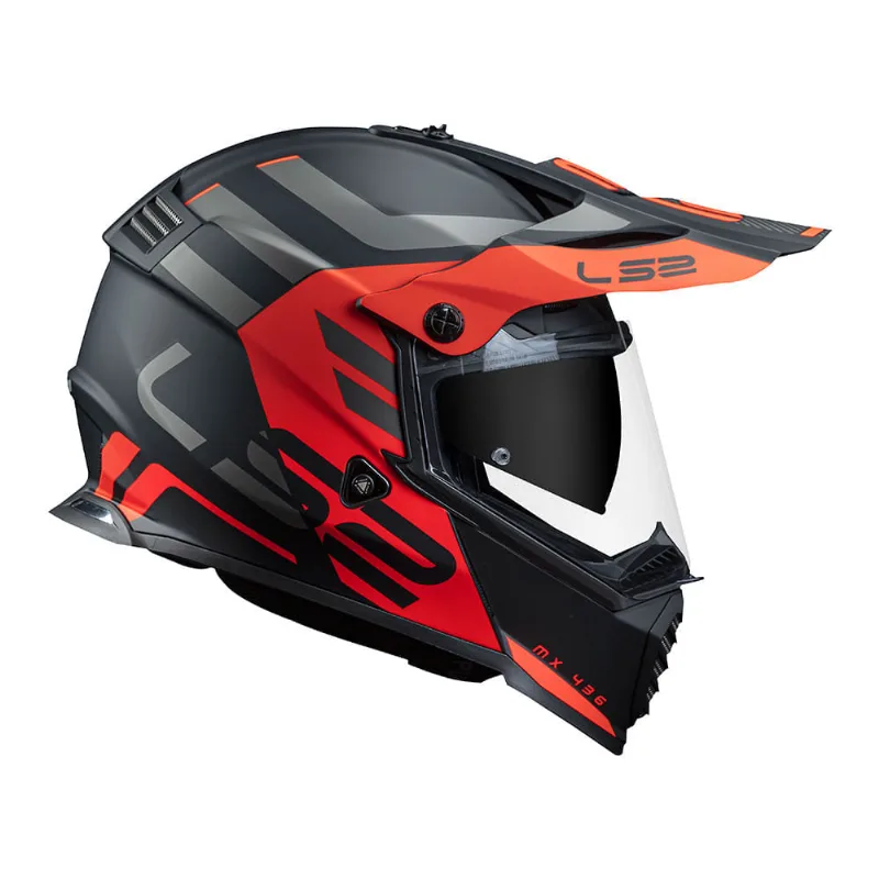 CAPACETE LS2 PIONEER EVO ADVENTURER LARANJA 62/XL