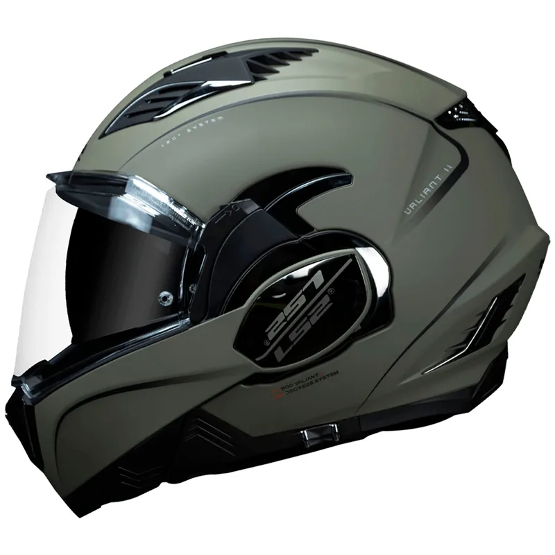 Capacete Original LS2 FF900 Valiant 2 Special Cinza Fosco Sand 56