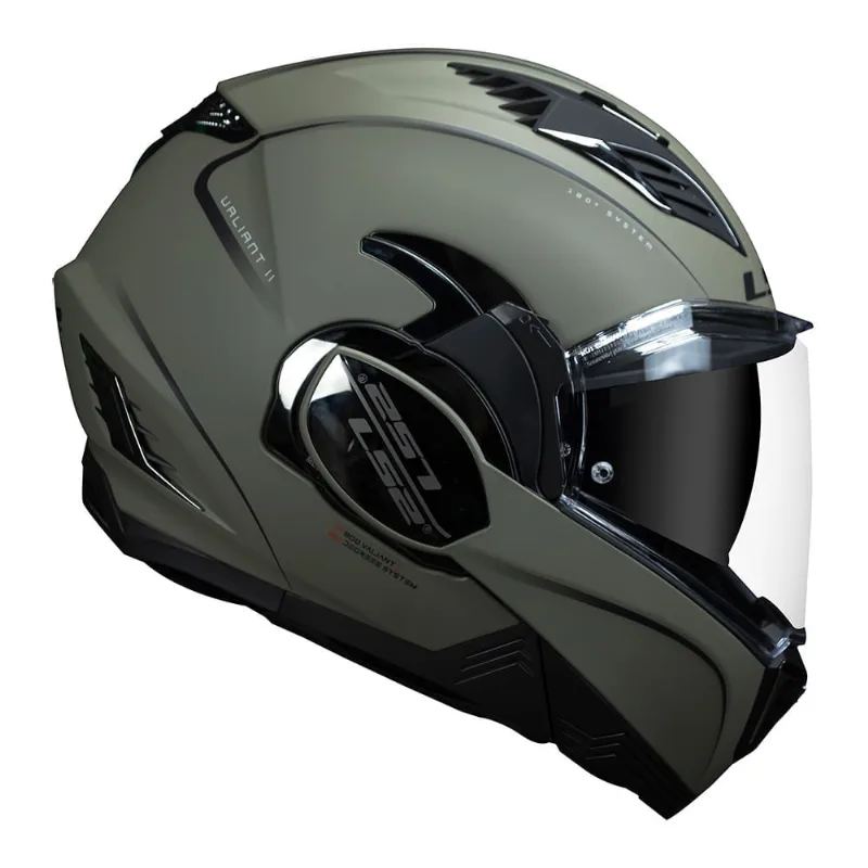 CAPACETE LS2 VALIANT II SPECIAL CINZA 62/XL
