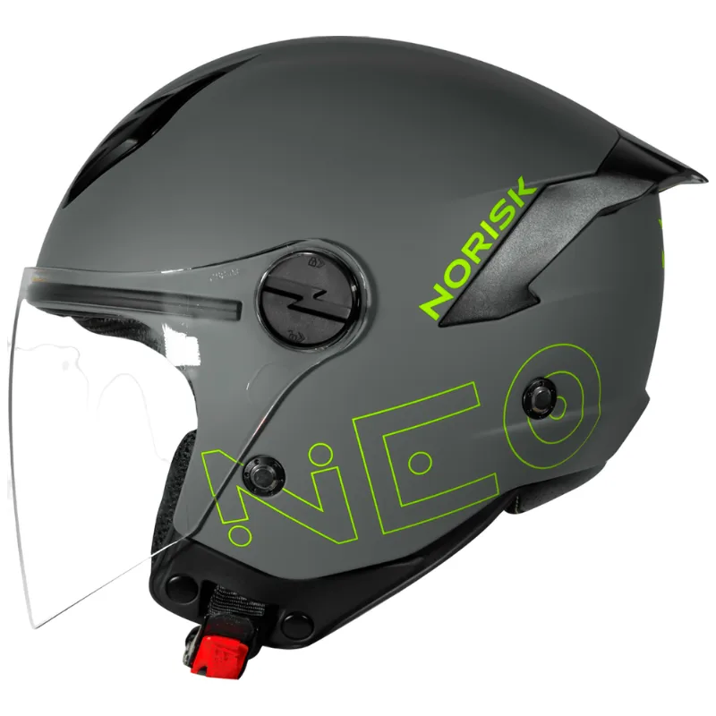 Capacete Original Norisk Neo Cinza Fosco 62