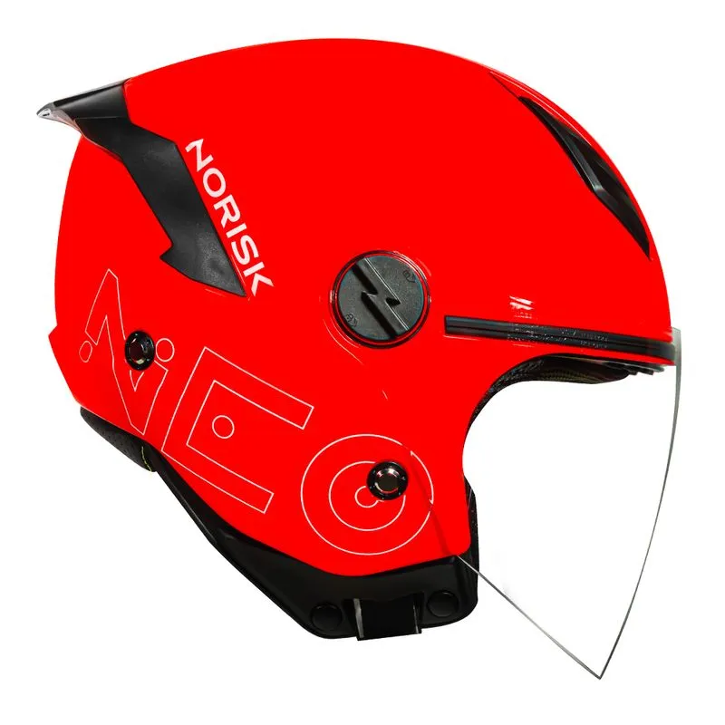 CAPACETE NORISK NEO MONOCOLOR VERMELHO 62/XL