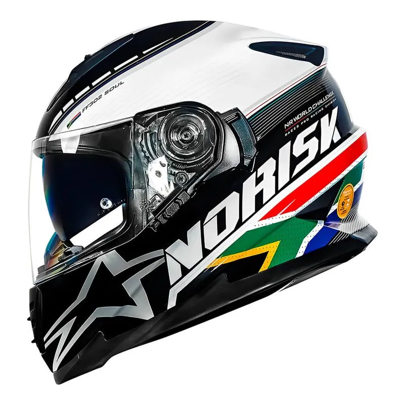 Capacete Original Norisk FF302 Soul Grand Prix Africa 58