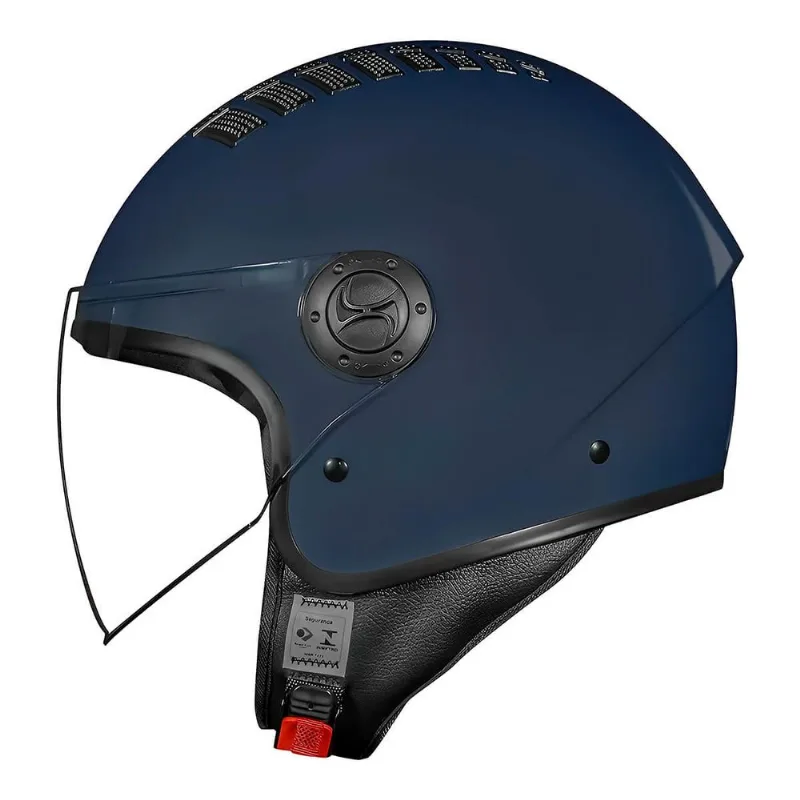 Capacete Race Tech One Monocolor Azul Fosco 56