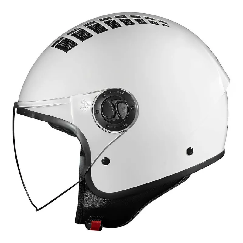 Capacete Race Tech One Monocolor Branco 56