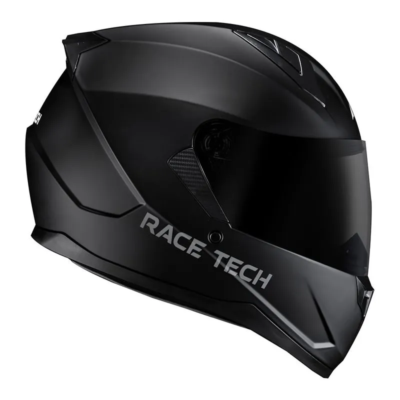 CAPACETE RACE TECH SECTOR MONOCOLOR PRETO FOSCO 54/XS