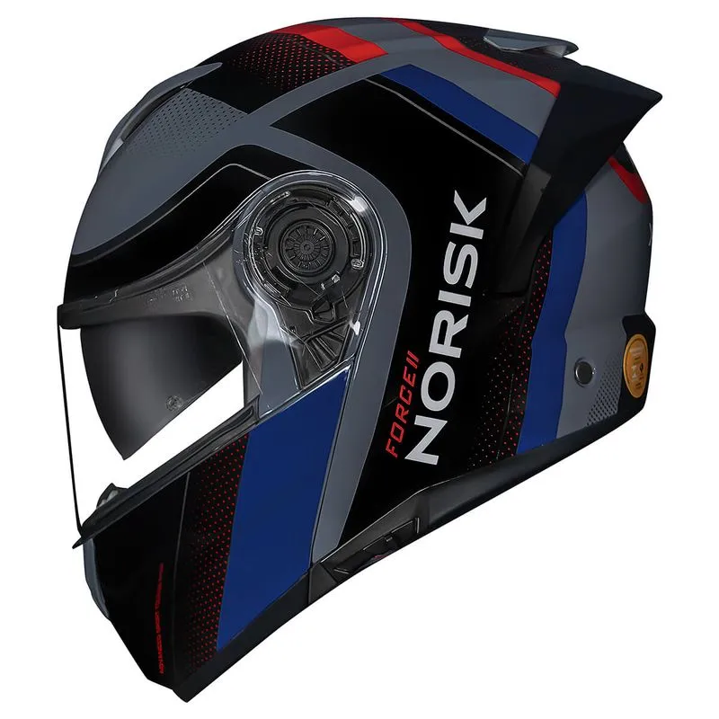 Capacete Original Norisk Force 2 Kore Preto Azul 58
