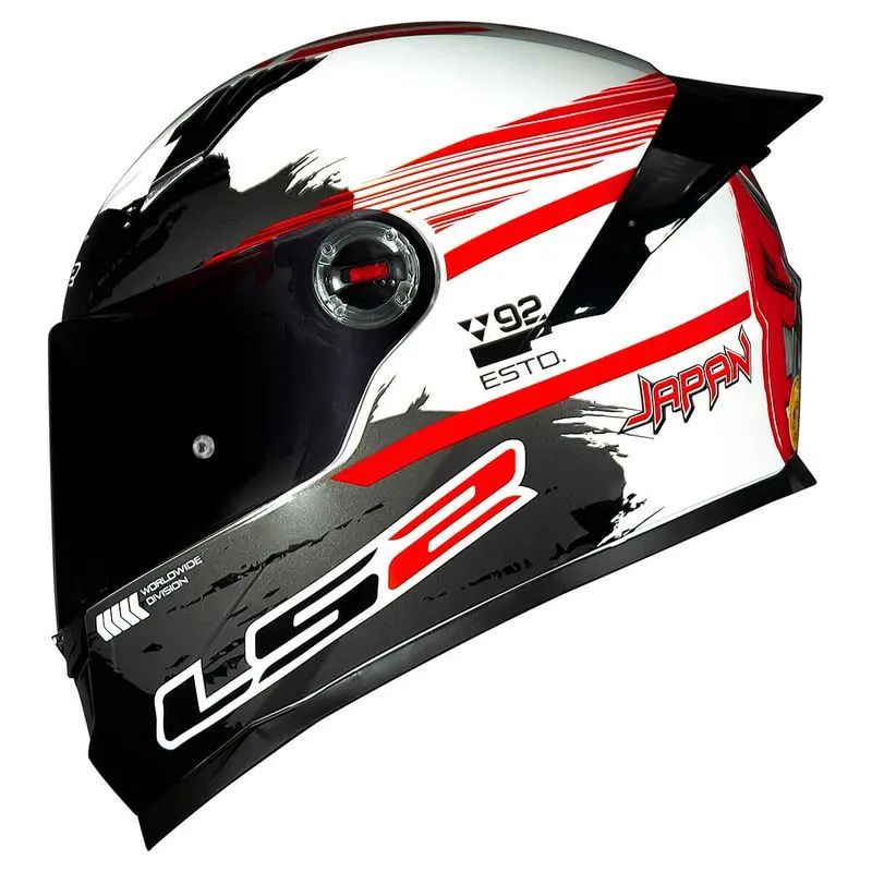 Capacete Original LS2 FF358 S Japan Vermelho 60