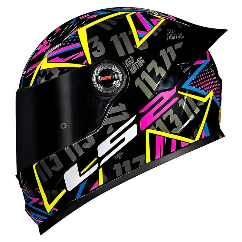 Capacete Original LS2 FF358 S Rafael Paschoalin Preto 62