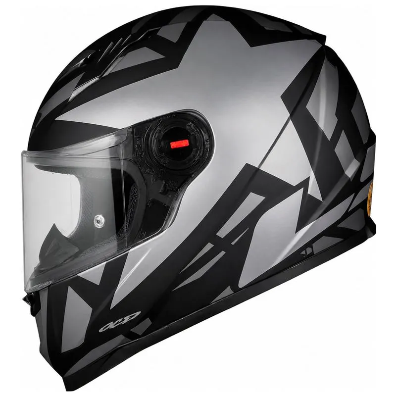 Capacete LS2 FF358 Classic Starwar Fosco Preto Cinza 56