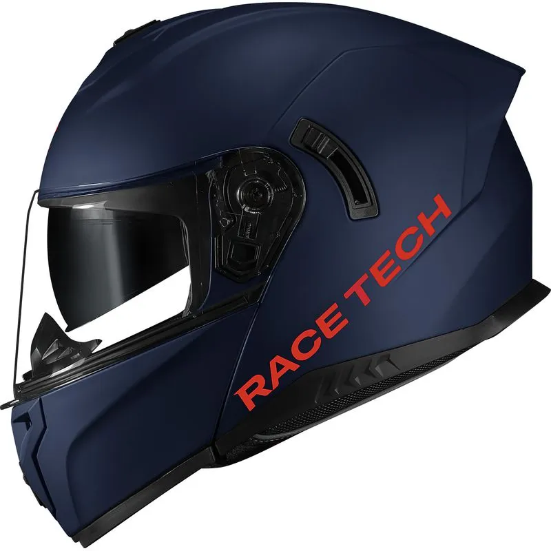 Capacete Race Tech Signal Monocolor Fosco Azul 60