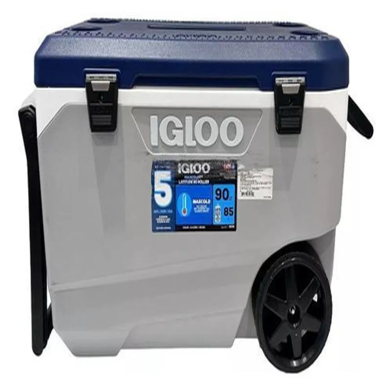 Cooler Caixa Térmica 80x50x45cm Rodas E Alça 86 L - Igloo