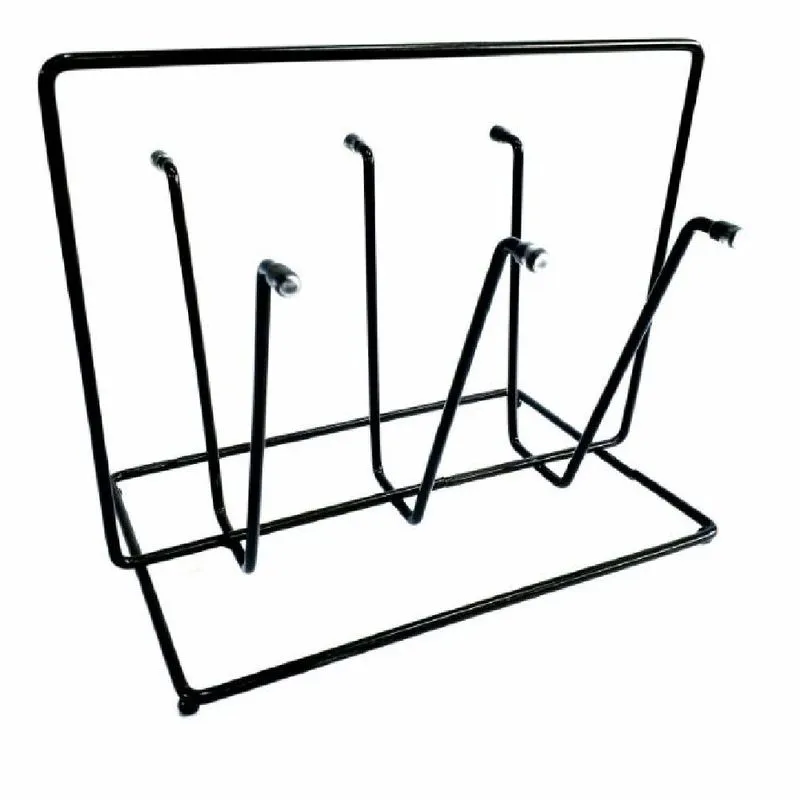 Escorredor p/ 6 Copos em Metal Suporte Pia Cozinha