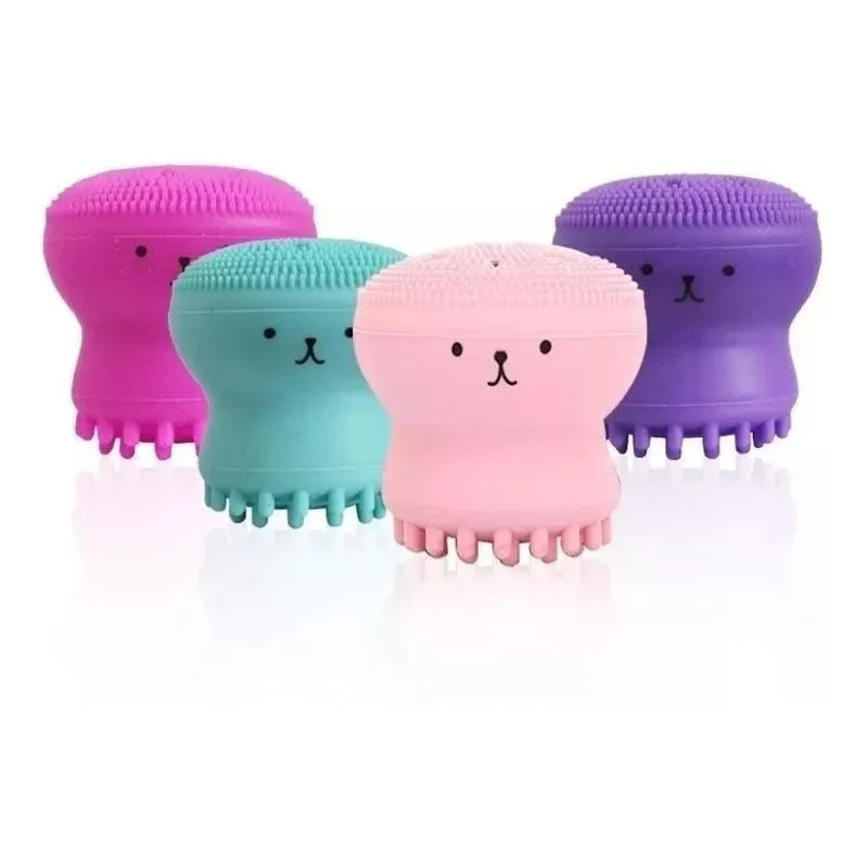Esponja Limpeza Facial Esfoliante Formato Polvo De Silicone