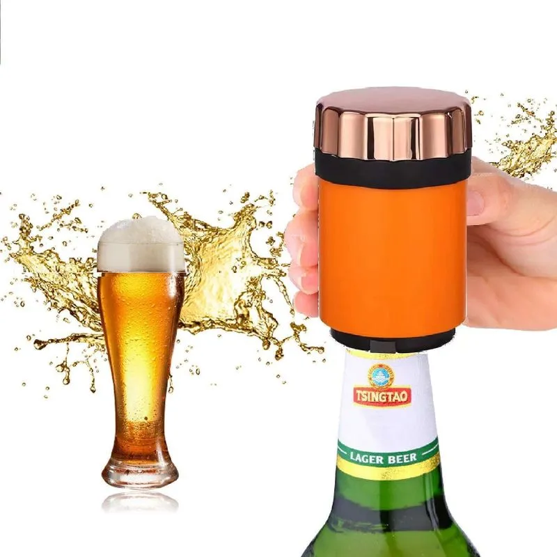 Abridor De Garrafas Cerveja Automático Com Imã Luxo