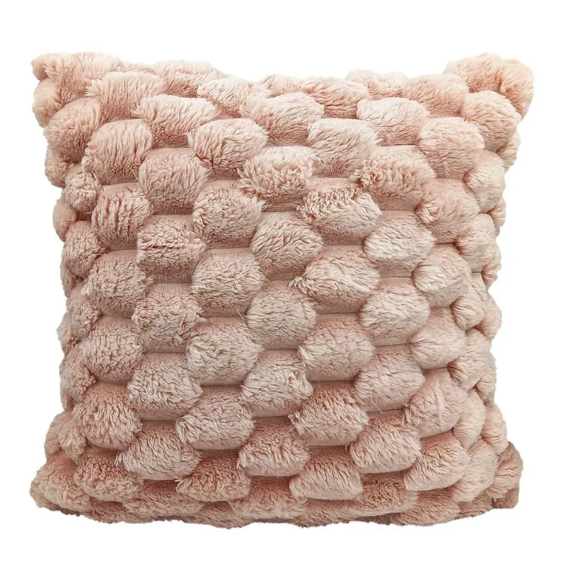 Capa P/ Almofada 45x45cm em Poliéster Amigold-Rosa