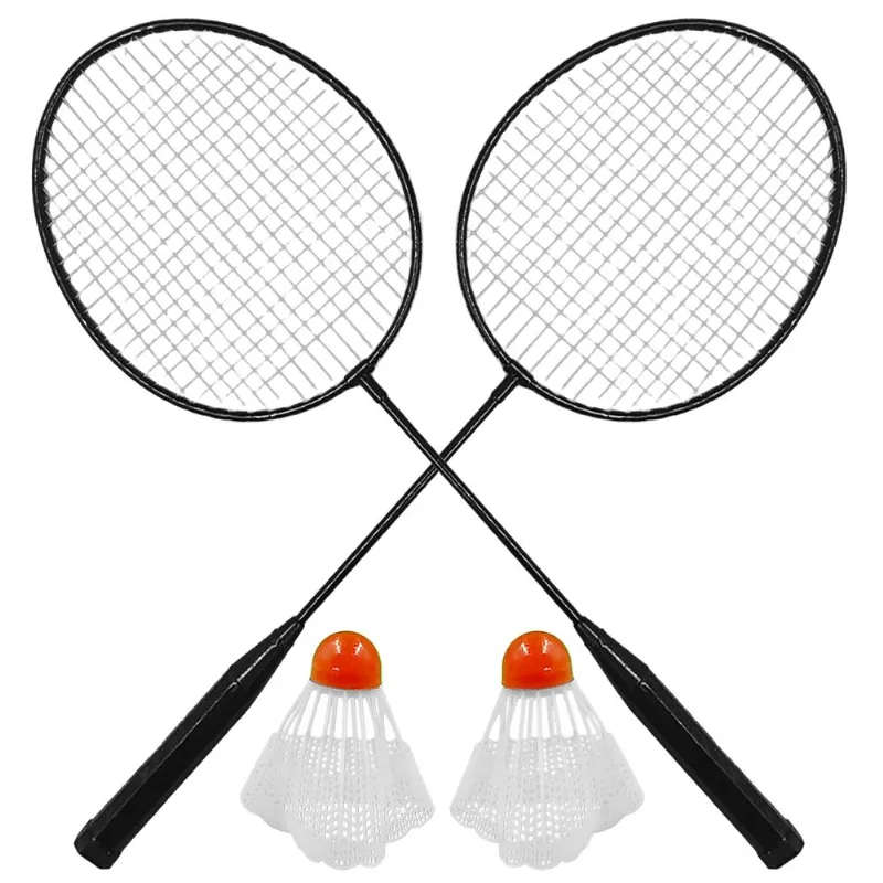 Kit Badminton 5 Peças em Aço Carbono Amigold