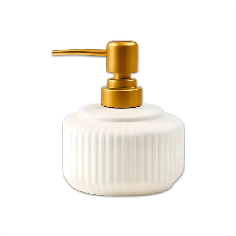 Porta Sabonete Líquido Porcelana - Amigold Amigold
