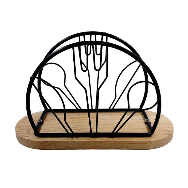 Porta Guardanapos 15cm em Metal Amigold