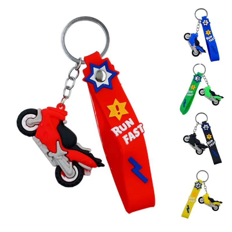 Chaveiro Motocicleta 12cm em PVC Amigold