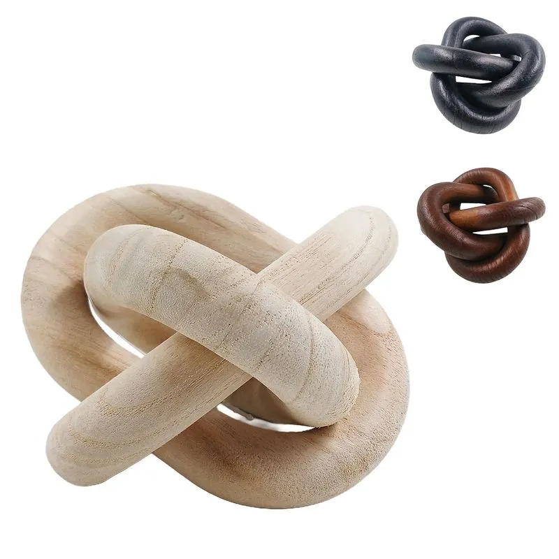 Enfeite Elo Corrente Decorativo 15cm em MDF Amigold