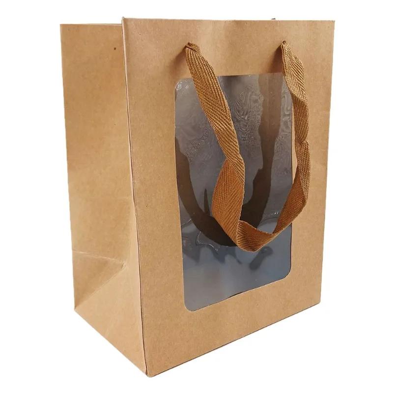 Sacola P/ Presente 20x10cm em Papel Amigold