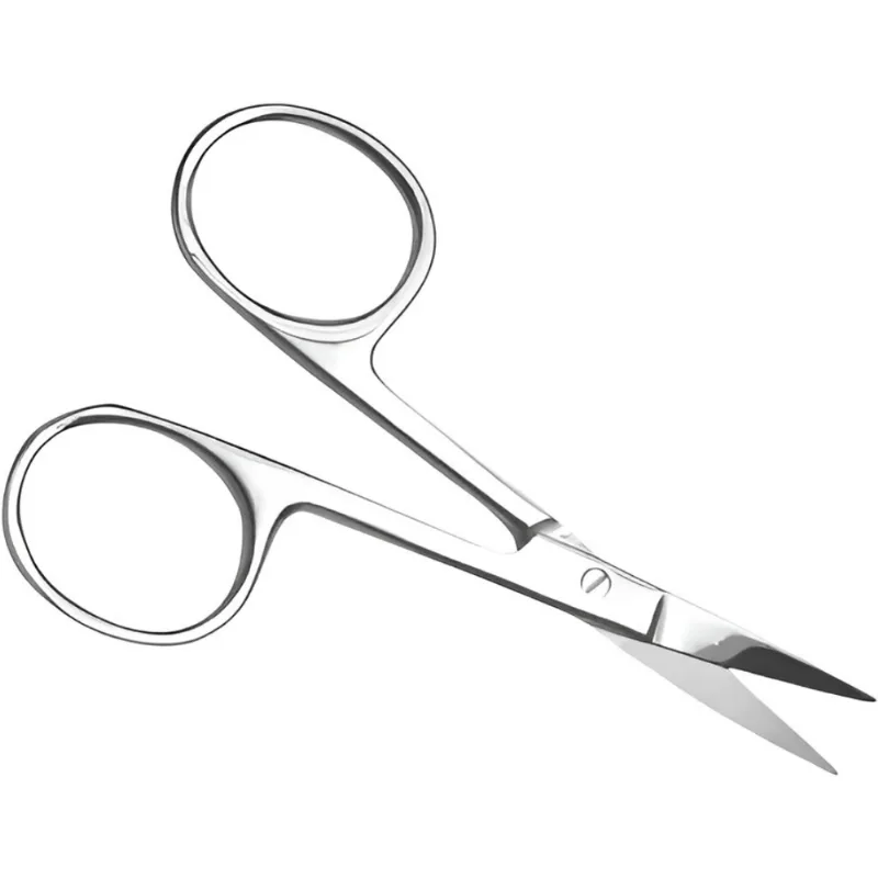 Tesoura para Unhas em Aço Inox - Platina