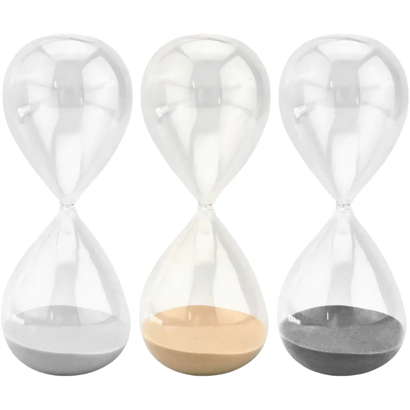 Ampulheta De Vidro 30 Minutos 8x20cm - Cores Sortidas Moment (clink)