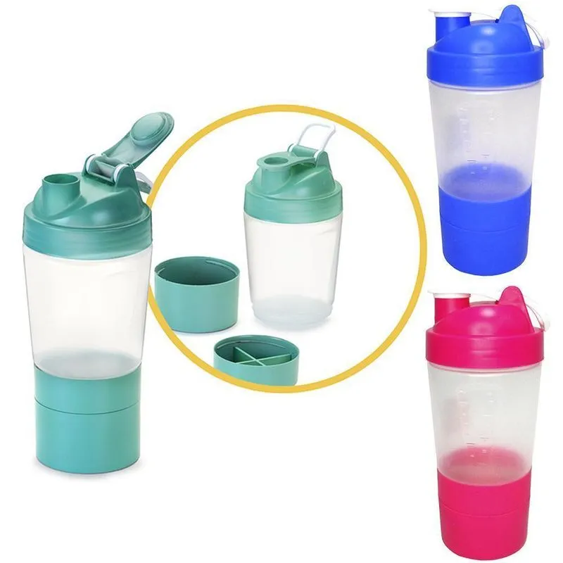 Shakeira Com 2 Compartimentos + Peneira Coador E Alça