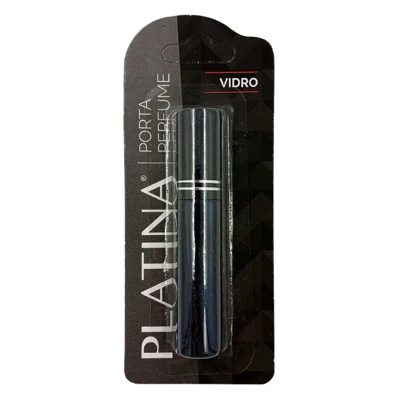 Porta Perfume 10ml 8,5cm em Vidro Moment
