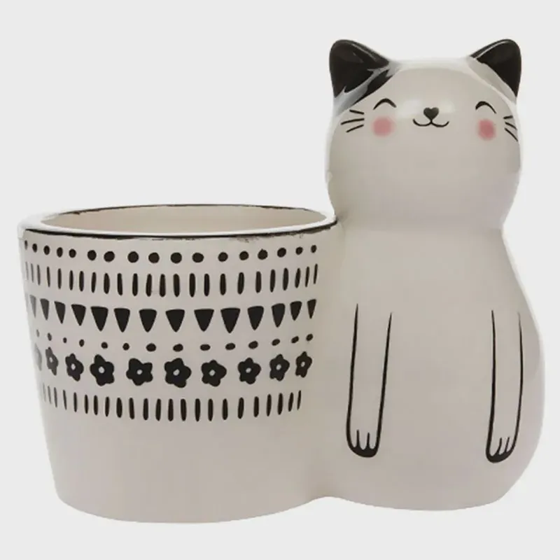 Vaso Decorativo Gato CB1960 - Moment
