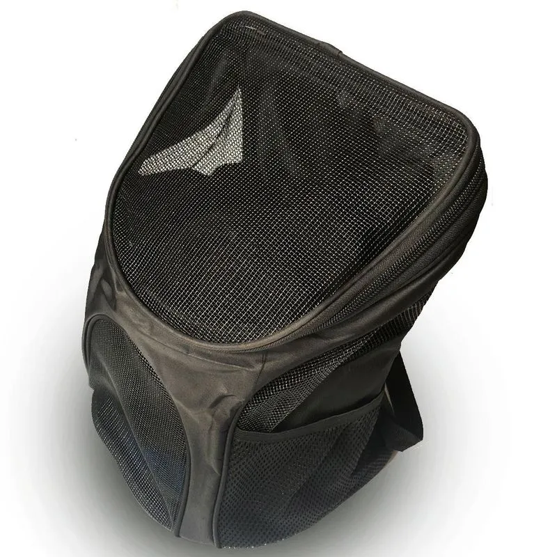 Mochila Preta Passeio E Transporte De Pets Cachorros E Gatos