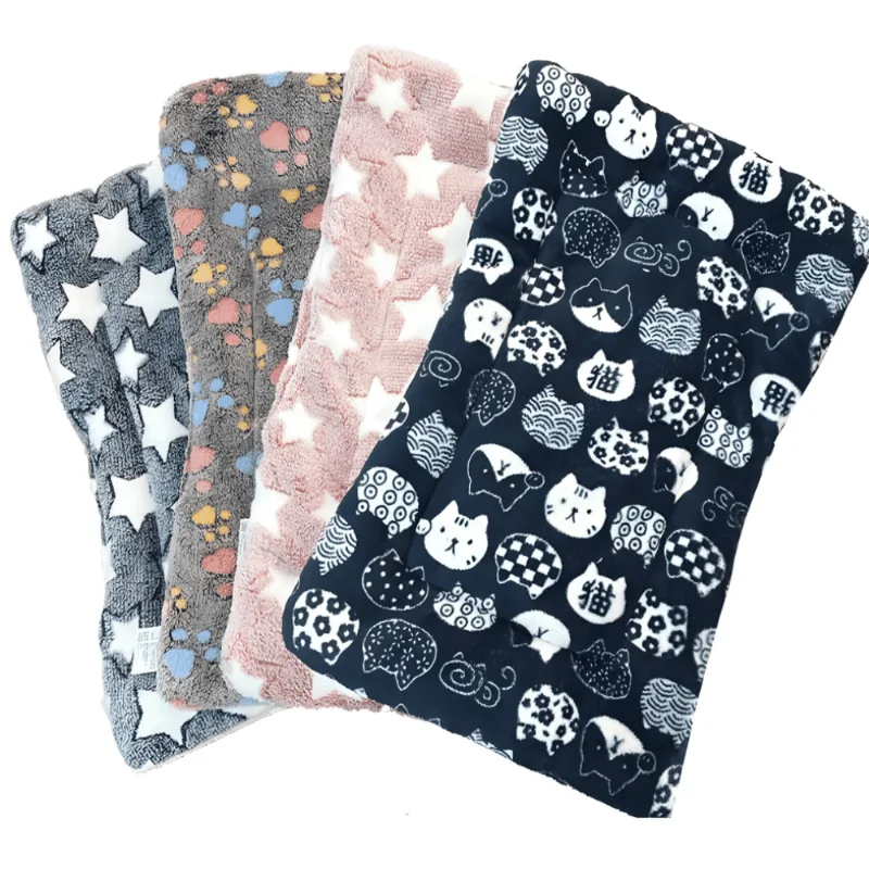 Cama Pet G Estampada 51x71 - Cores Sortidas - Fluffie