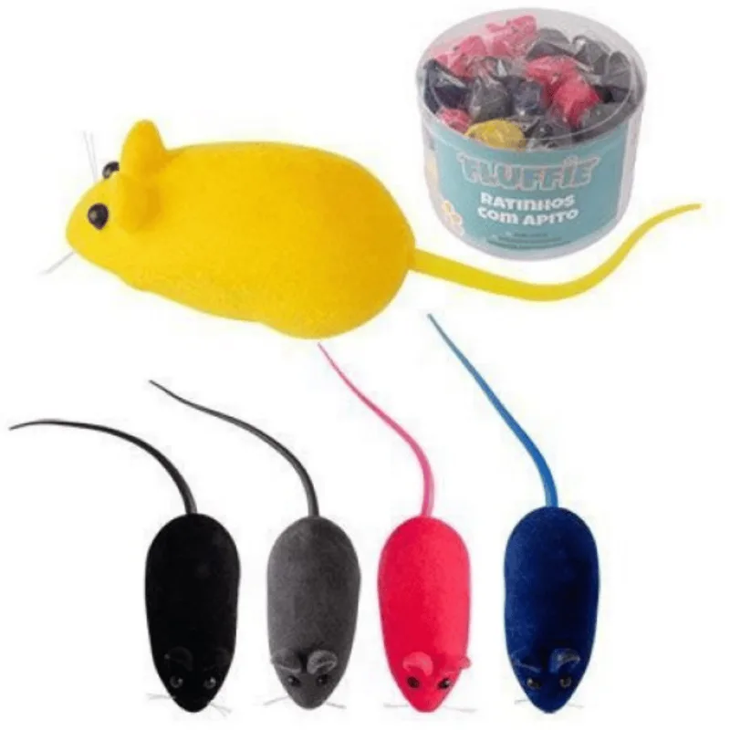 Ratinho com Apito para Ratos - Fluffie