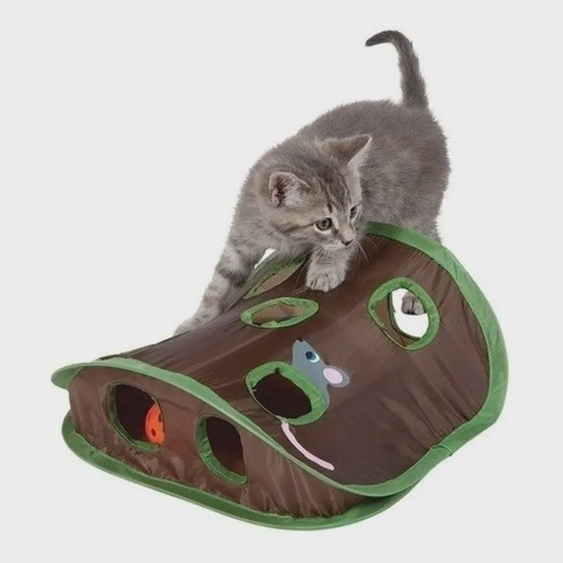 Toca de Caça Para Gatos / Rato Bolinha Brinquedos Animais