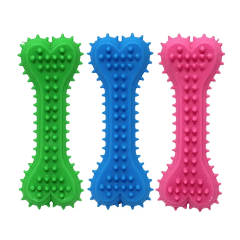 Mordedor Pet Osso c/ Spikes - Cores Sortidas -Fluffie
