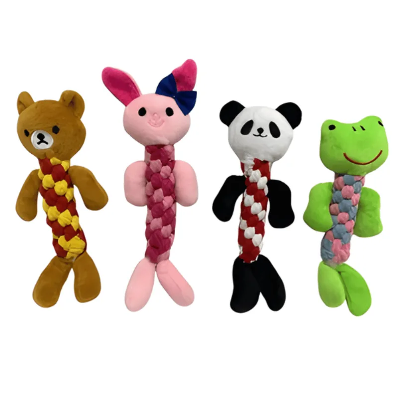 Brinquedo Pet Pelúcia Corda - Modelos Sortidos - Fluffie