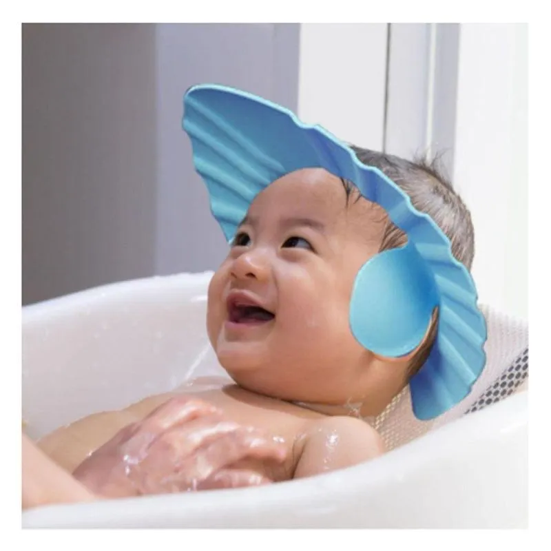 Banho Bebê Banho Silicone Ajustável Chapéu Xampu À Prova D'água Para Crianças Unissex Gran