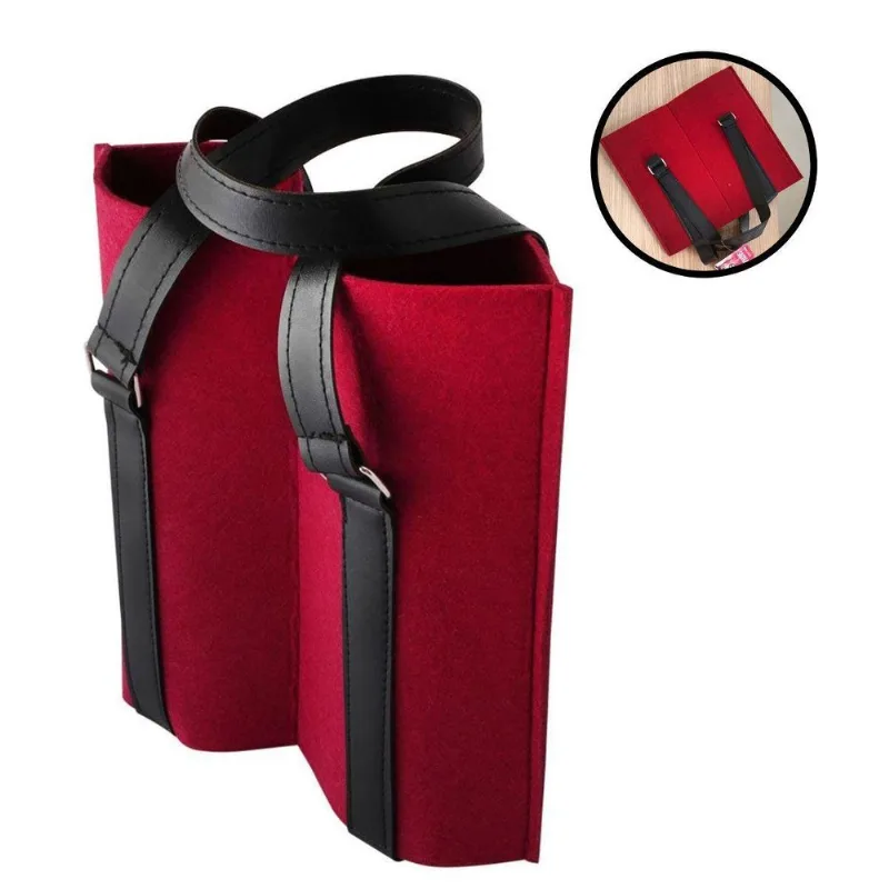 Bolsa Para Vinho Sacola Dupla Para Até 2 Garrafas De 750ml